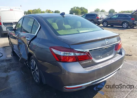 2017 Honda Accord Hybrid Touring from USA, damaged, VIN JHMCR6F77HC009183